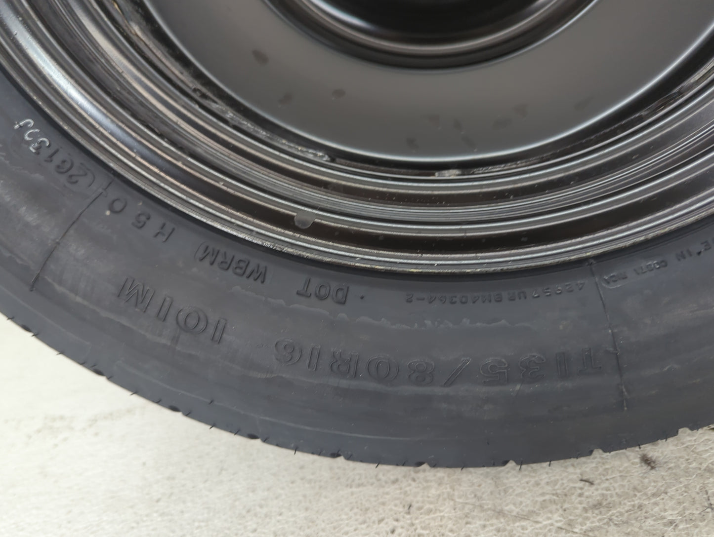 2010-2014 Subaru Legacy Spare Donut Tire Wheel Rim Oem 1486924 - Oemusedautoparts1.com