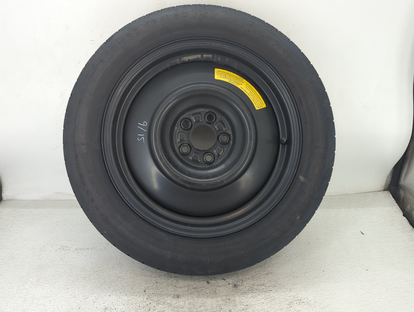 2010-2014 Subaru Legacy Spare Donut Tire Wheel Rim Oem 1486924 - Oemusedautoparts1.com