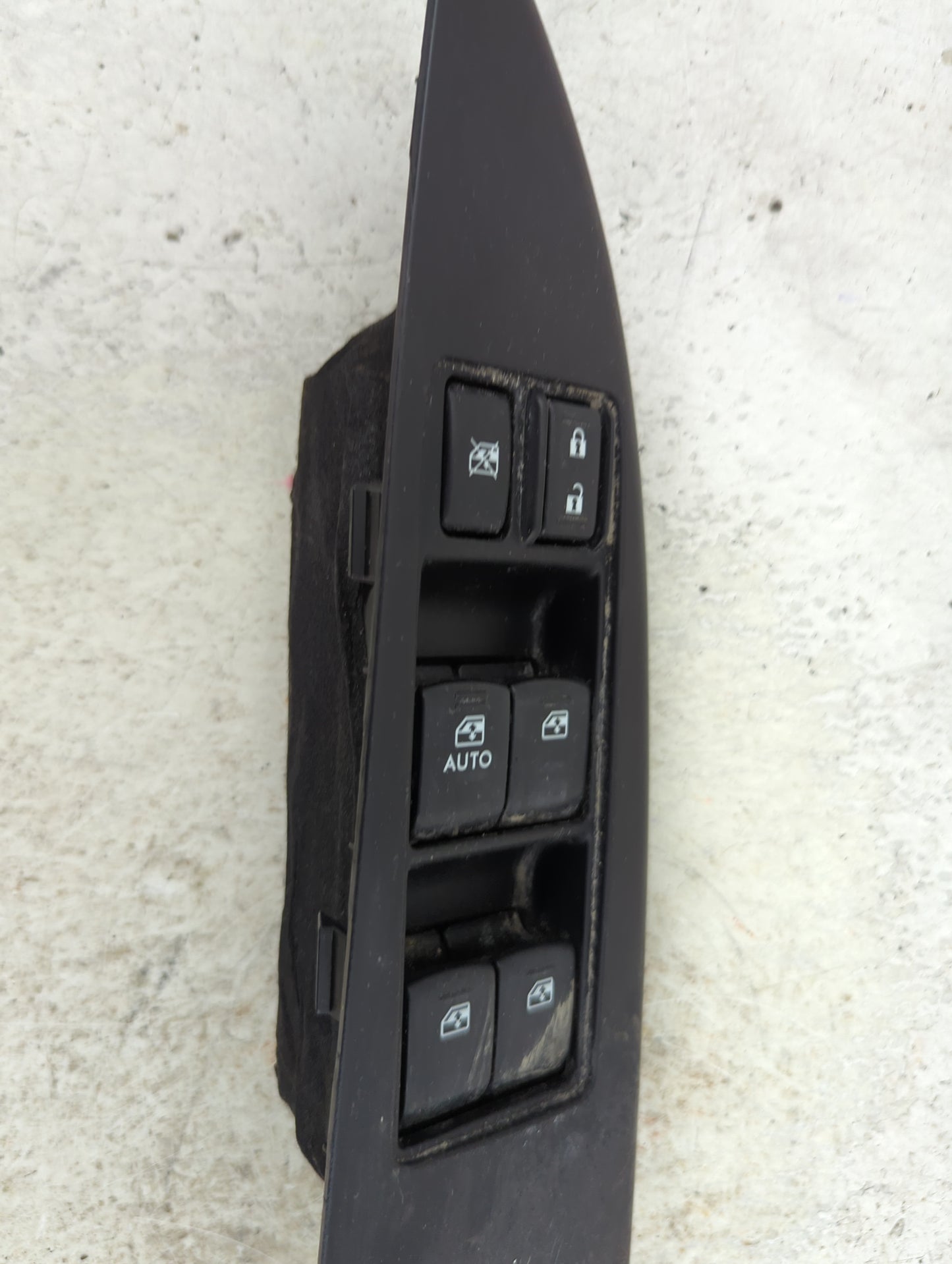 2013-2014 Subaru Legacy Master Power Window Switch Replacement Driver Side Left P/N:83071AJ22A Fits Fits 2013 2014 OEM Used 