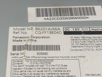 2012-2014 Subaru Legacy Radio AM FM Cd Player Receiver Replacement P/N:86201AJ66A CQ-FF13E04D Fits Fits 2012 2013 2014 OEM U