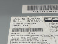 2012-2014 Subaru Legacy Radio AM FM Cd Player Receiver Replacement P/N:86201AJ66A CQ-FF13E04D Fits Fits 2012 2013 2014 OEM U
