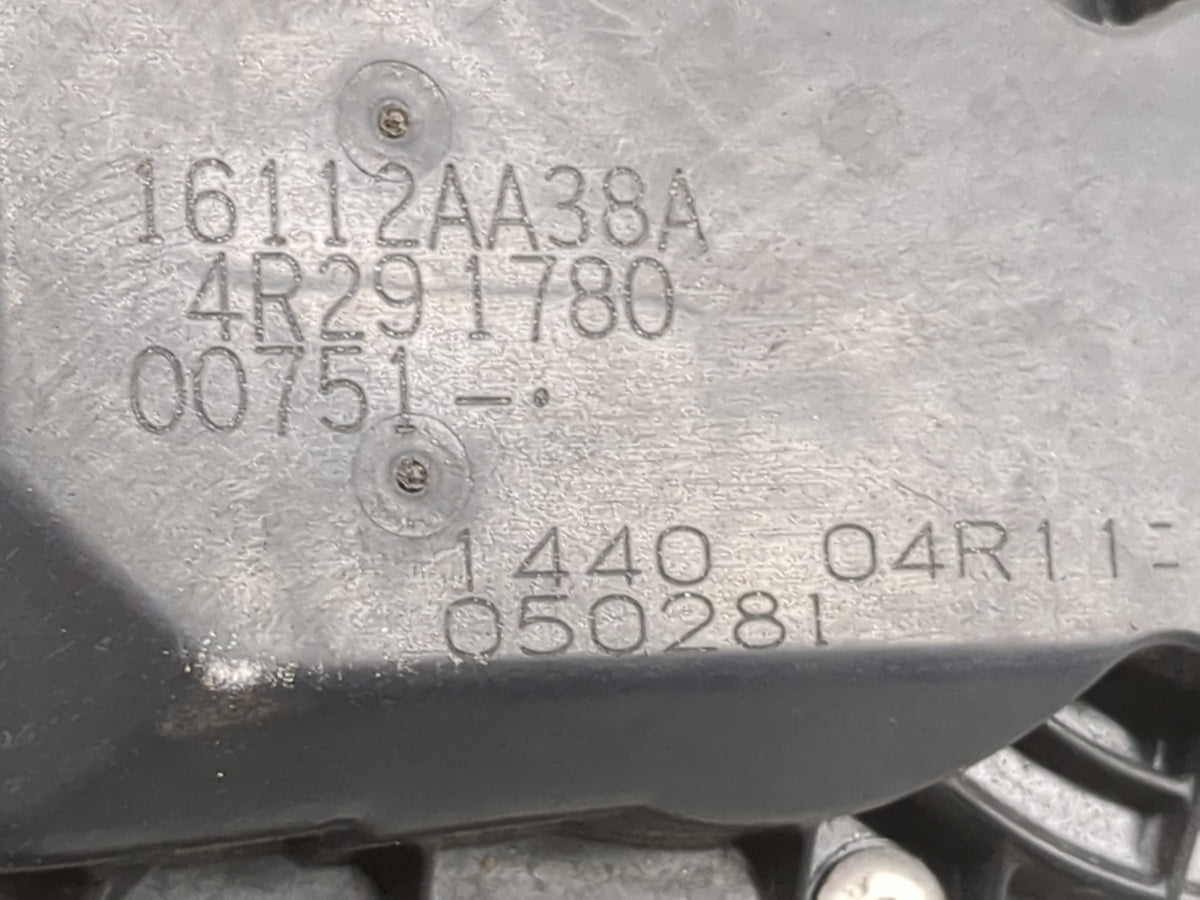 2013-2019 Subaru Legacy Throttle Body P/N:16112AA38A 4R291780 Fits Fits 2013 2014 2015 2016 2017 2018 2019 OEM Used Auto Par