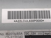 2012-2014 Subaru Legacy Radio AM FM Cd Player Receiver Replacement P/N:86201AJ65A CQ-JF11E04D, PE658U1 Fits Fits 2012 2013 2