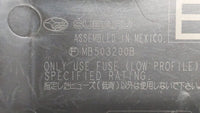 2010-2014 Subaru Legacy Fusebox Fuse Box Panel Relay Module P/N:MB503200B Fits Fits 2010 2011 2012 2013 2014 OEM Used Auto P