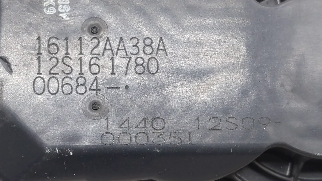 2013-2019 Subaru Legacy Throttle Body P/N:16112AA38A Fits Fits 2013 2014 2015 2016 2017 2018 2019 OEM Used Auto Parts - Oemu