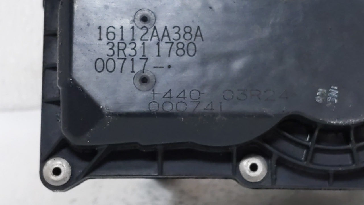 2013-2019 Subaru Legacy Throttle Body P/N:16112AA38A Fits Fits 2013 2014 2015 2016 2017 2018 2019 OEM Used Auto Parts - Oemu
