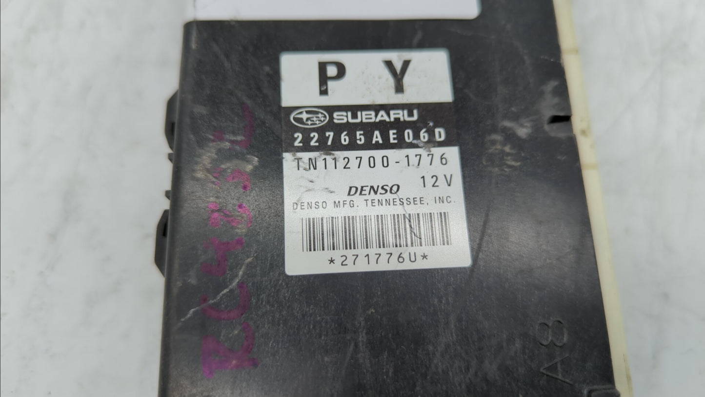 2013-2014 Subaru Legacy PCM Engine Control Computer ECU ECM PCU OEM P/N:22765AE06A 22765AE06C, 22765AE06D Fits Fits 2013 201
