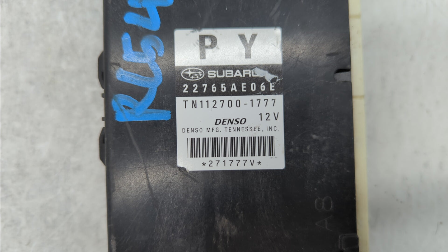 2013-2014 Subaru Legacy PCM Engine Control Computer ECU ECM PCU OEM P/N:22765AE06E 22765AE06A, 22765AE06C Fits Fits 2013 201
