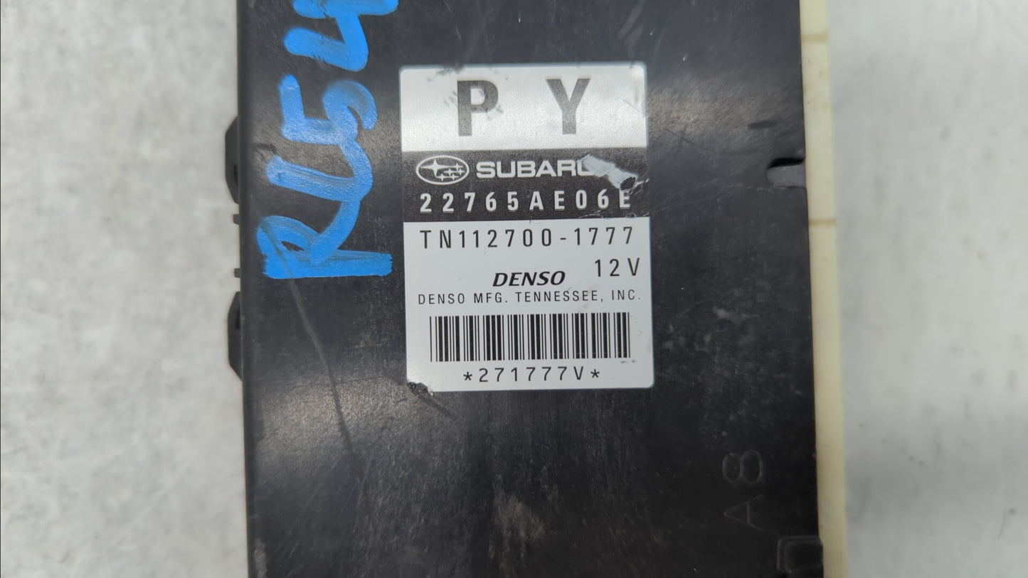 2013-2014 Subaru Legacy PCM Engine Control Computer ECU ECM PCU OEM P/N:22765AE06E 22765AE06A, 22765AE06C Fits Fits 2013 201