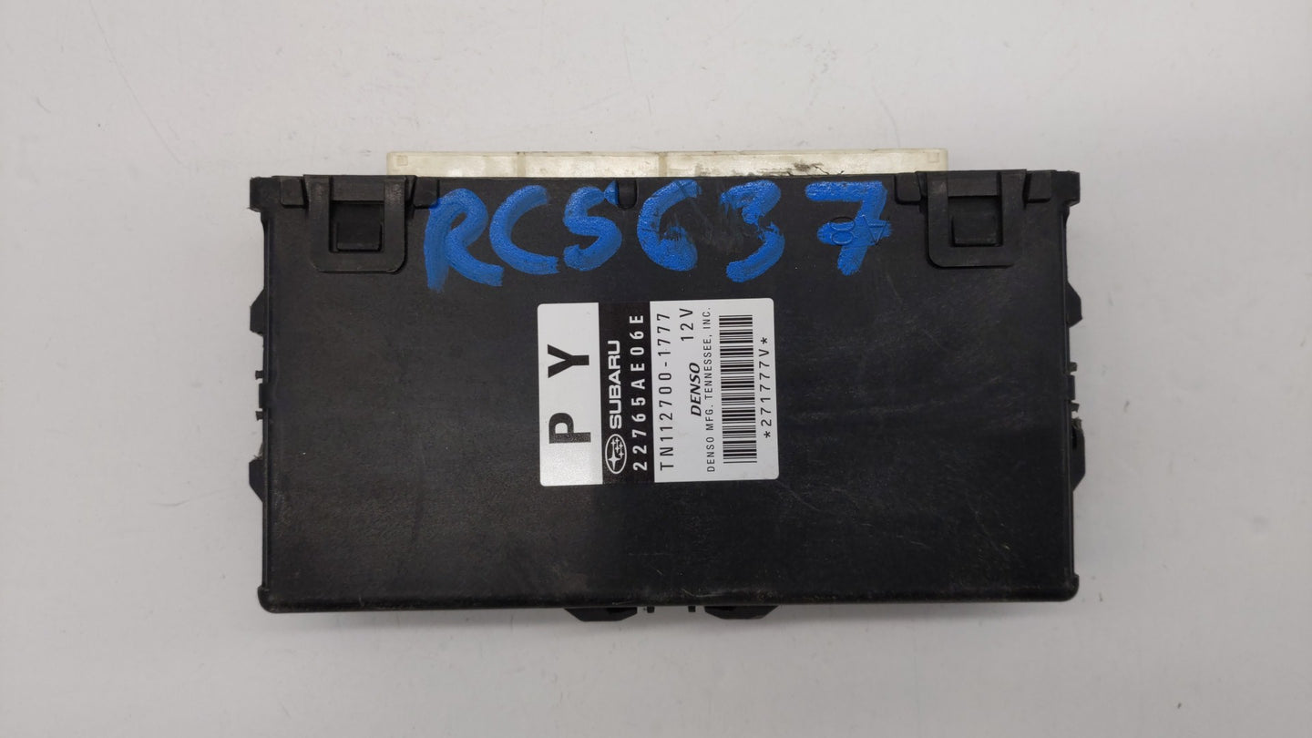 2013-2014 Subaru Legacy PCM Engine Control Computer ECU ECM PCU OEM P/N:22765AE06E 22765AE06A, 22765AE06C Fits Fits 2013 201