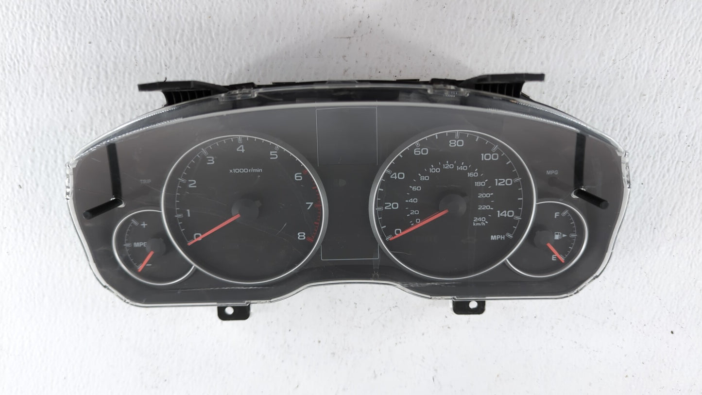 2013-2014 Subaru Legacy Instrument Cluster Speedometer Gauges P/N:85004AJ01A Fits Fits 2013 2014 OEM Used Auto Parts - Oemus