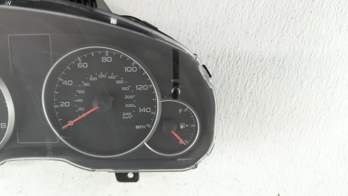 2013-2014 Subaru Legacy Instrument Cluster Speedometer Gauges P/N:85004AJ01A Fits Fits 2013 2014 OEM Used Auto Parts - Oemus