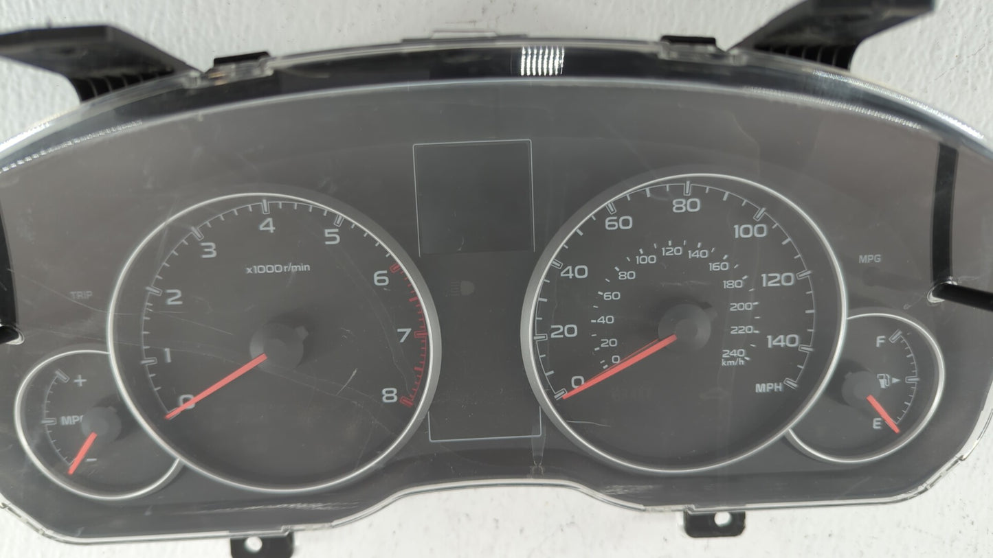 2013-2014 Subaru Legacy Instrument Cluster Speedometer Gauges P/N:85004AJ01A Fits Fits 2013 2014 OEM Used Auto Parts - Oemus