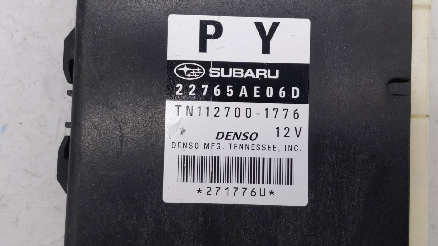 2013-2014 Subaru Legacy PCM Engine Control Computer ECU ECM PCU OEM P/N:22765AE06E 22765AE06A, 22765AE06C Fits Fits 2013 201