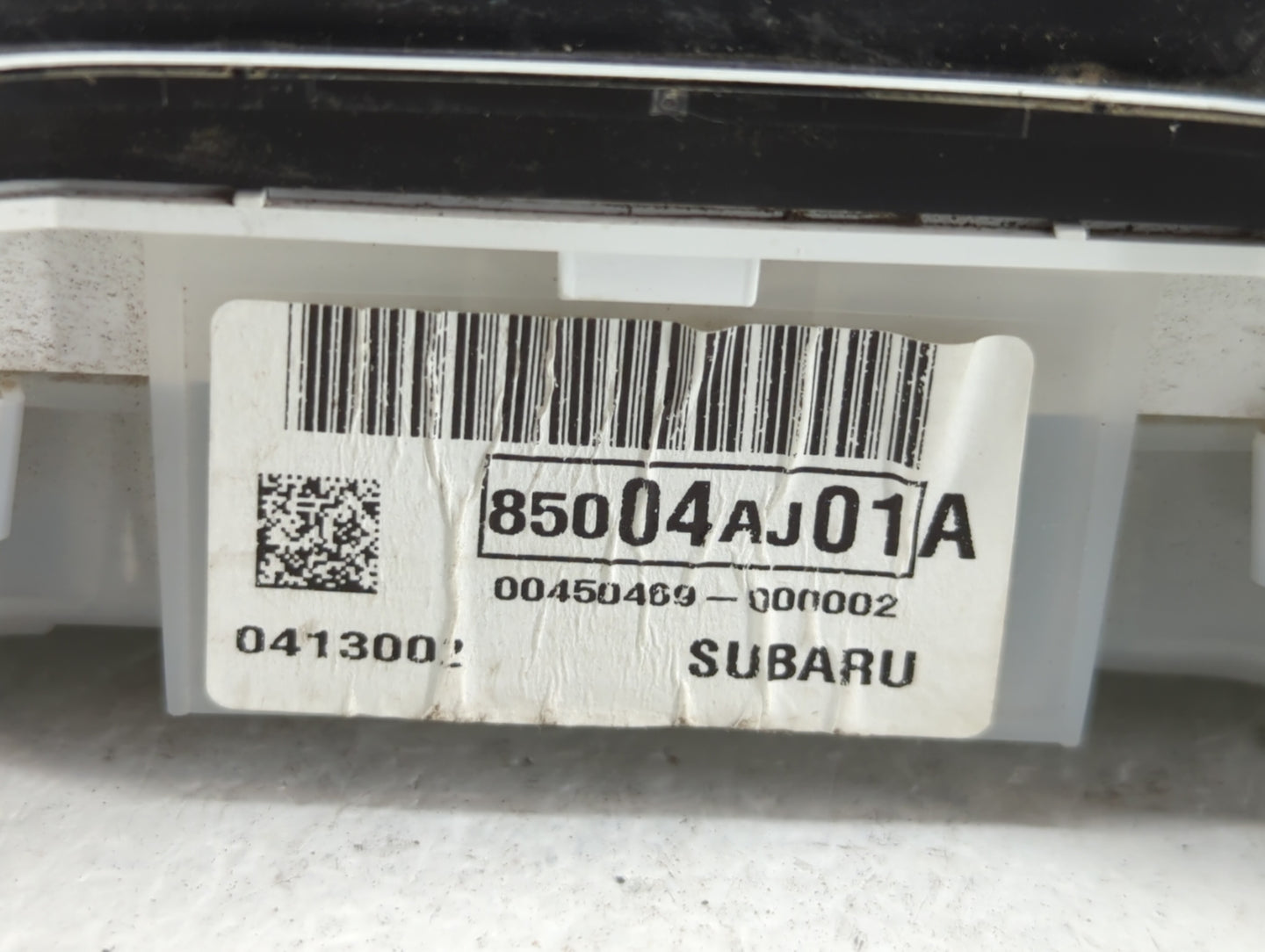 2013-2014 Subaru Legacy Instrument Cluster Speedometer Gauges P/N:85004AJ01A Fits Fits 2013 2014 OEM Used Auto Parts - Oemus