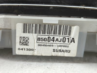 2013-2014 Subaru Legacy Instrument Cluster Speedometer Gauges P/N:85004AJ01A Fits Fits 2013 2014 OEM Used Auto Parts - Oemus