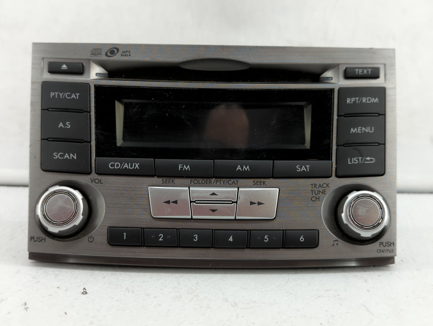 2012-2014 Subaru Legacy Am Fm Cd Player Radio Receiver 382559 - Oemusedautoparts1.com