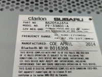 2012-2014 Subaru Legacy Am Fm Cd Player Radio Receiver 382559 - Oemusedautoparts1.com