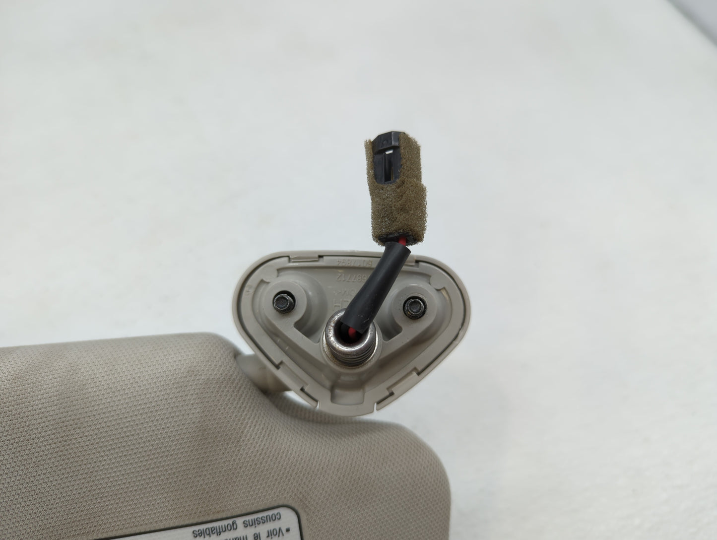 2010-2014 Subaru Legacy Sun Visor Shade Replacement Driver Left Mirror Fits Fits 2010 2011 2012 2013 2014 OEM Used Auto Part