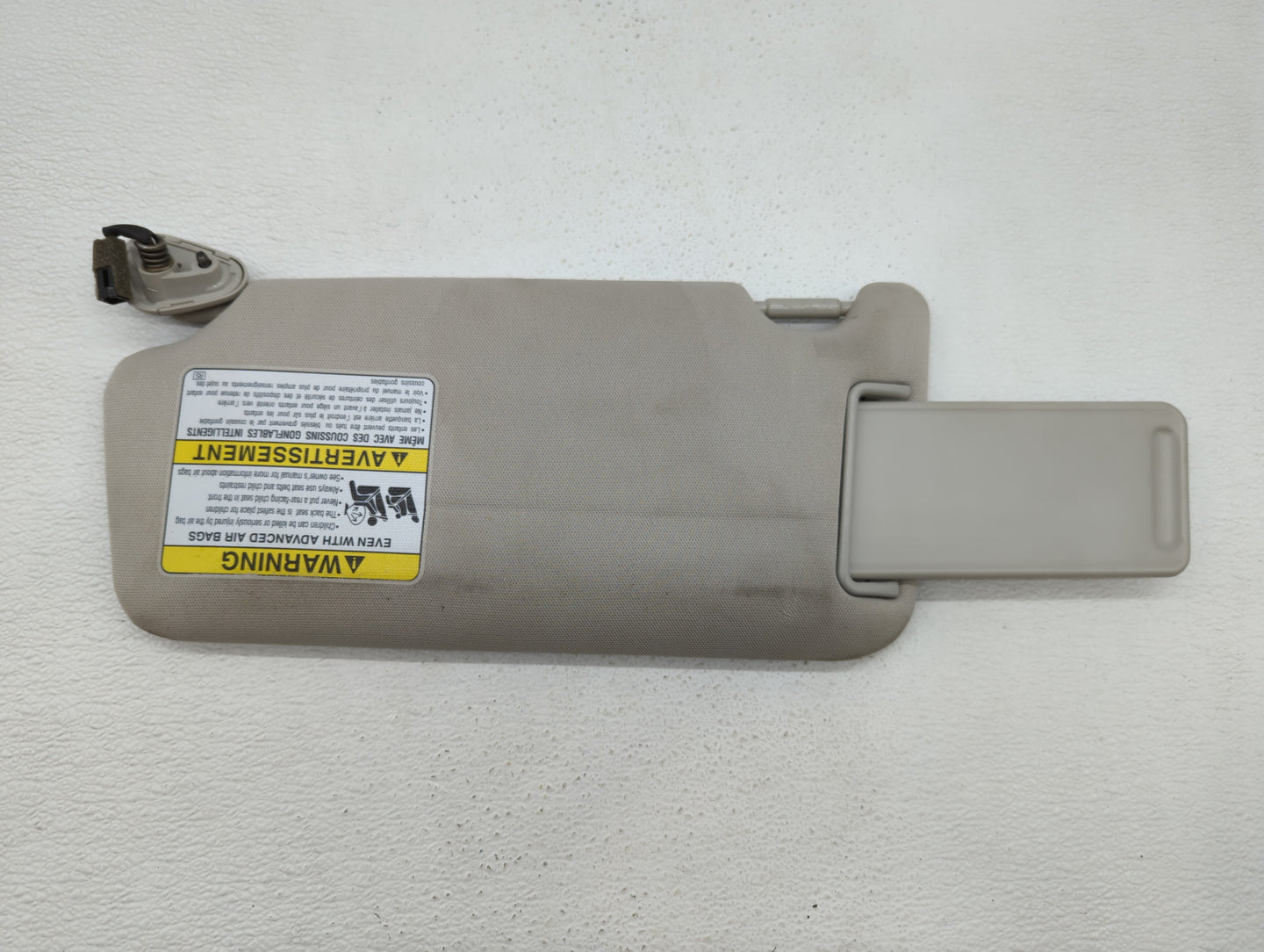 2012-2014 Subaru Legacy Sun Visor Shade Replacement Passenger Right Mirror Fits Fits 2012 2013 2014 OEM Used Auto Parts - Oe