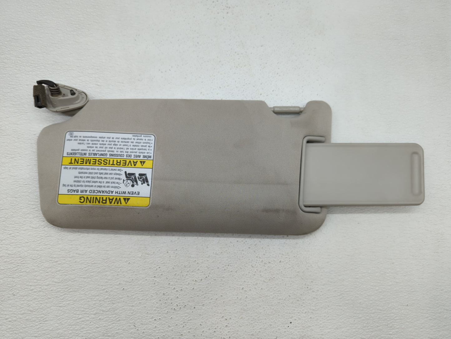 2012-2014 Subaru Legacy Sun Visor Shade Replacement Passenger Right Mirror Fits Fits 2012 2013 2014 OEM Used Auto Parts - Oe