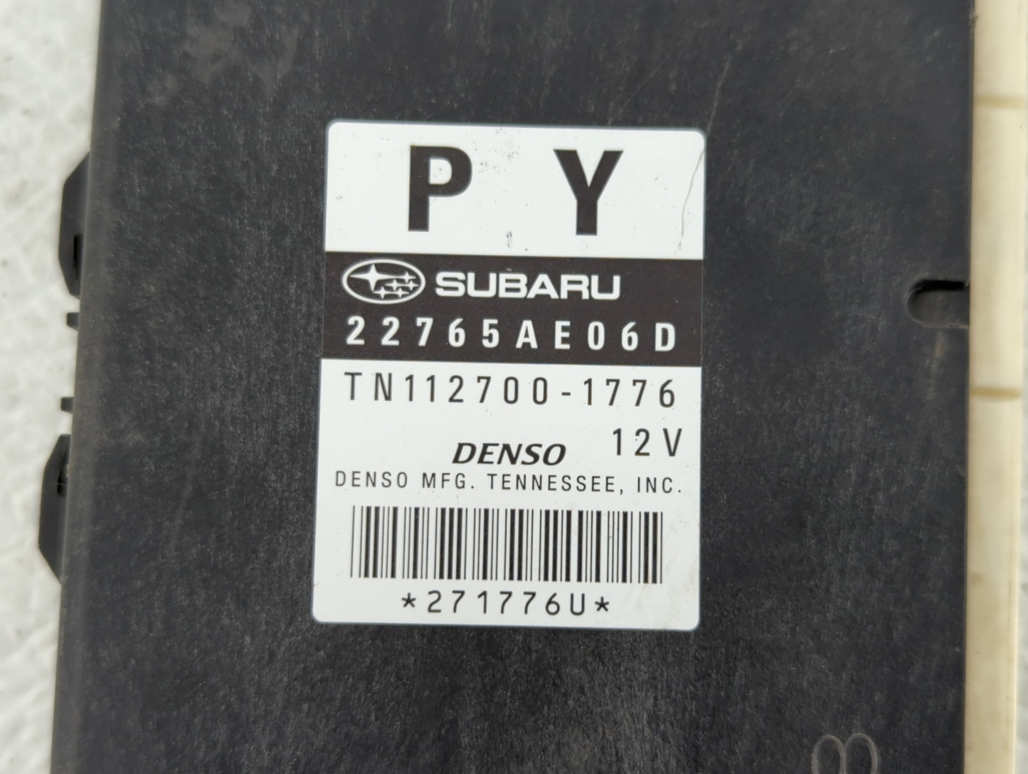 2013-2014 Subaru Legacy PCM Engine Control Computer ECU ECM PCU OEM P/N:22765AE04B 22765AE06E, 22765AE06A Fits Fits 2013 201