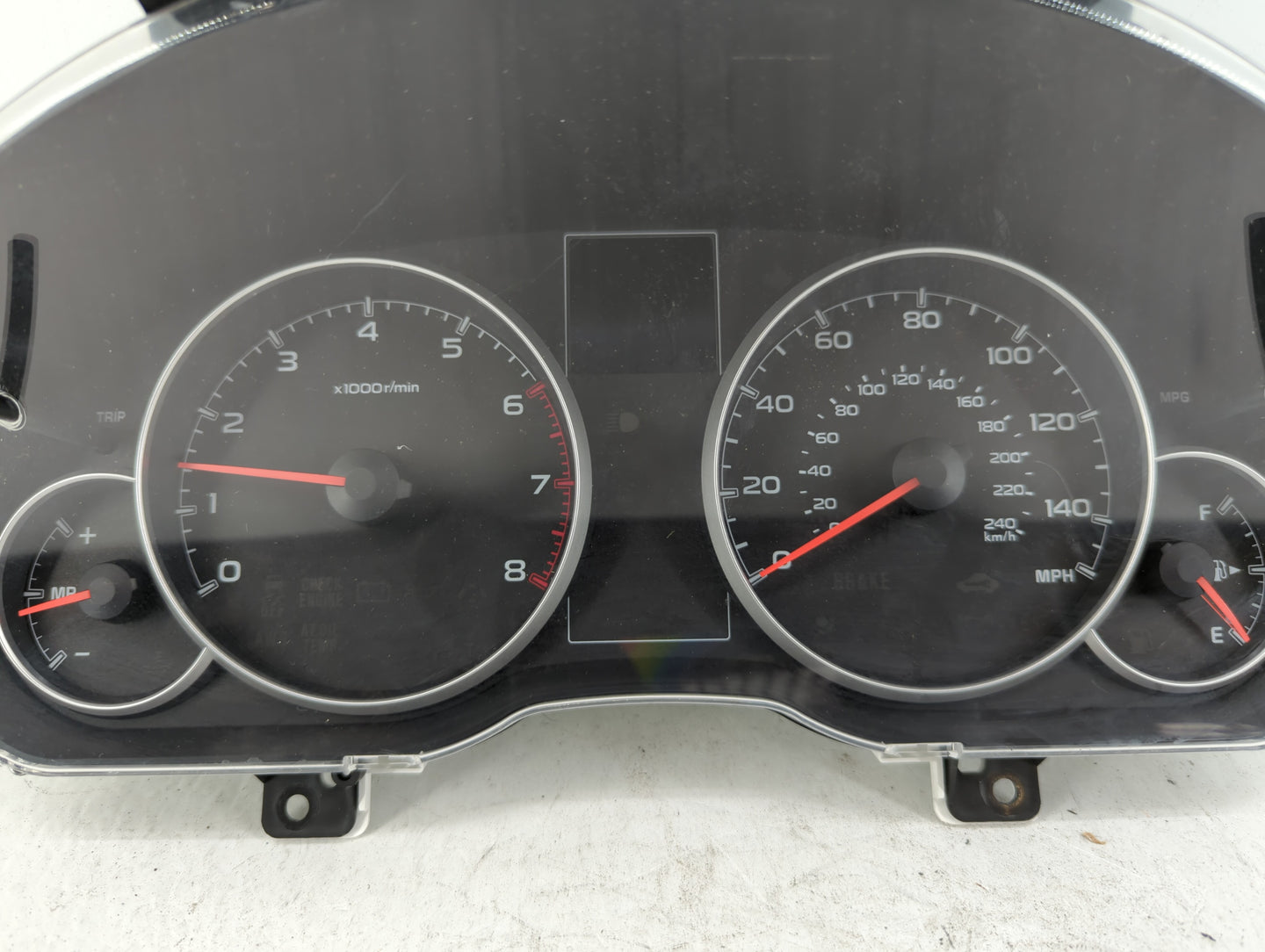 2013-2014 Subaru Legacy Instrument Cluster Speedometer Gauges P/N:85004AJ01A Fits Fits 2013 2014 OEM Used Auto Parts - Oemus