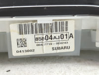 2013-2014 Subaru Legacy Instrument Cluster Speedometer Gauges P/N:85004AJ01A Fits Fits 2013 2014 OEM Used Auto Parts - Oemus