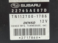 2013-2014 Subaru Legacy PCM Engine Control Computer ECU ECM PCU OEM P/N:22765AE07C 22765AE06D, 22765AE07D Fits Fits 2013 201