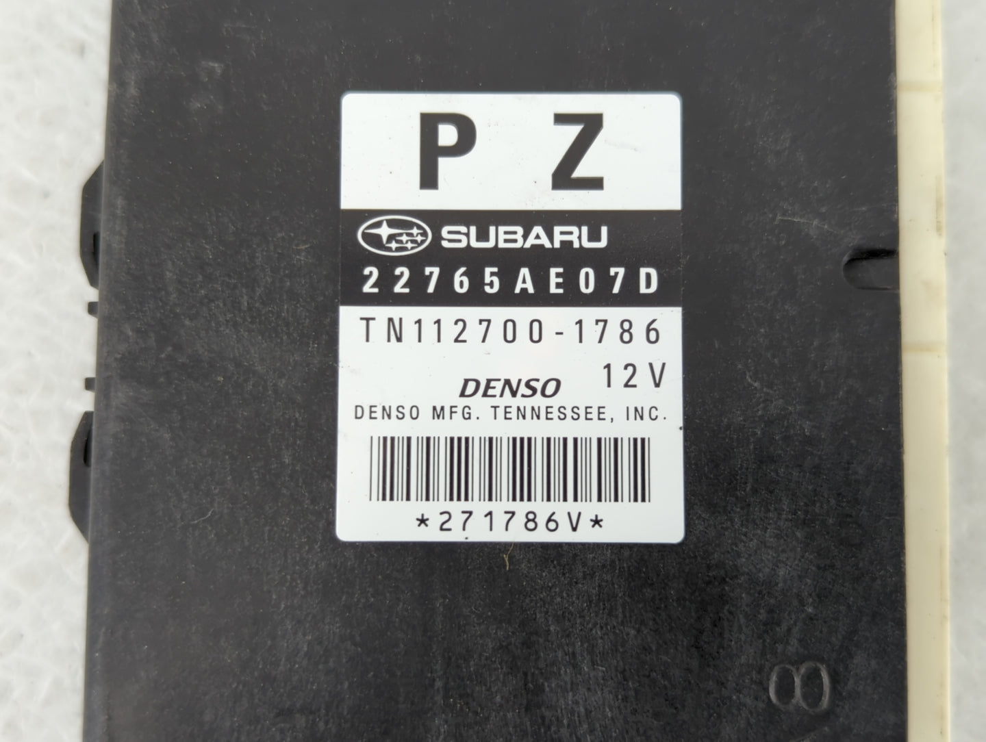 2013-2014 Subaru Legacy PCM Engine Control Computer ECU ECM PCU OEM P/N:22765AE07C 22765AE06D, 22765AE07D Fits Fits 2013 201