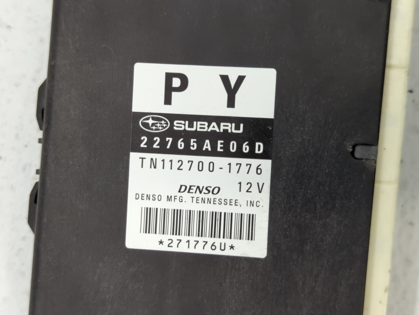 2013-2014 Subaru Legacy PCM Engine Control Computer ECU ECM PCU OEM P/N:22765AE06C 22765AE04B, 22765AE06E Fits Fits 2013 201