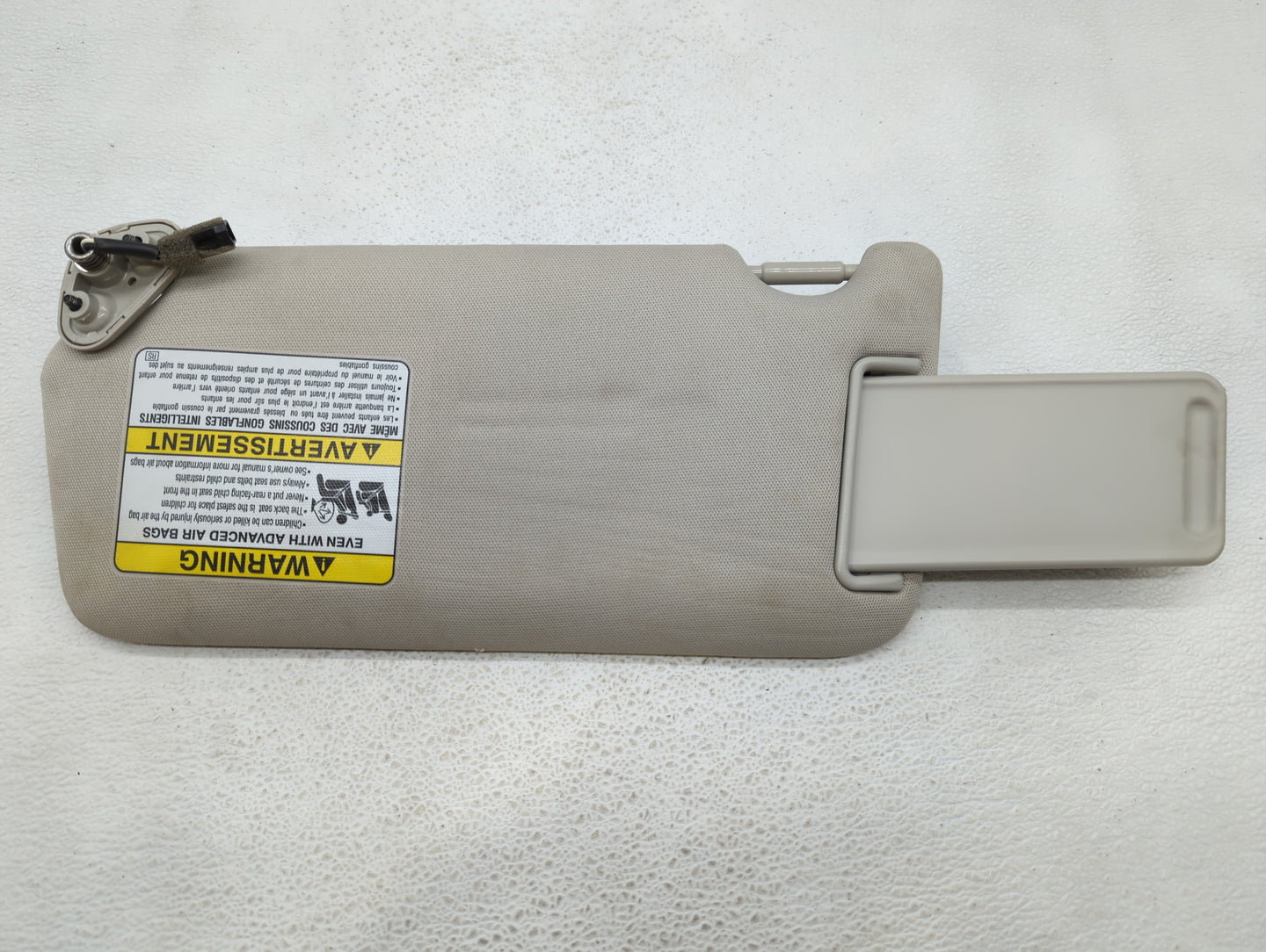 2010-2014 Subaru Legacy Sun Visor Shade Replacement Passenger Right Mirror Fits Fits 2010 2011 2012 2013 2014 OEM Used Auto 