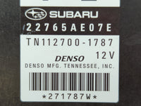 2013-2014 Subaru Legacy PCM Engine Control Computer ECU ECM PCU OEM P/N:22765AE07E 22765AE07C, 22765AE06D Fits Fits 2013 201
