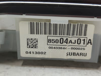 2013-2014 Subaru Legacy Instrument Cluster Speedometer Gauges P/N:85004AJ01A 85004AJ08A Fits Fits 2013 2014 OEM Used Auto Pa