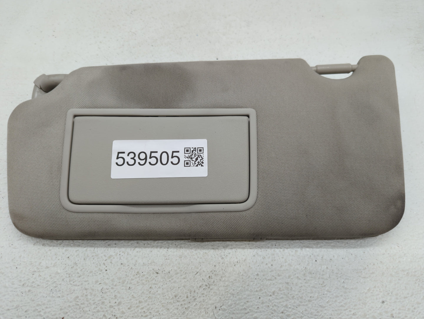 2010-2014 Subaru Legacy Sun Visor Shade Replacement Driver Left Mirror Fits Fits 2010 2011 2012 2013 2014 OEM Used Auto Part