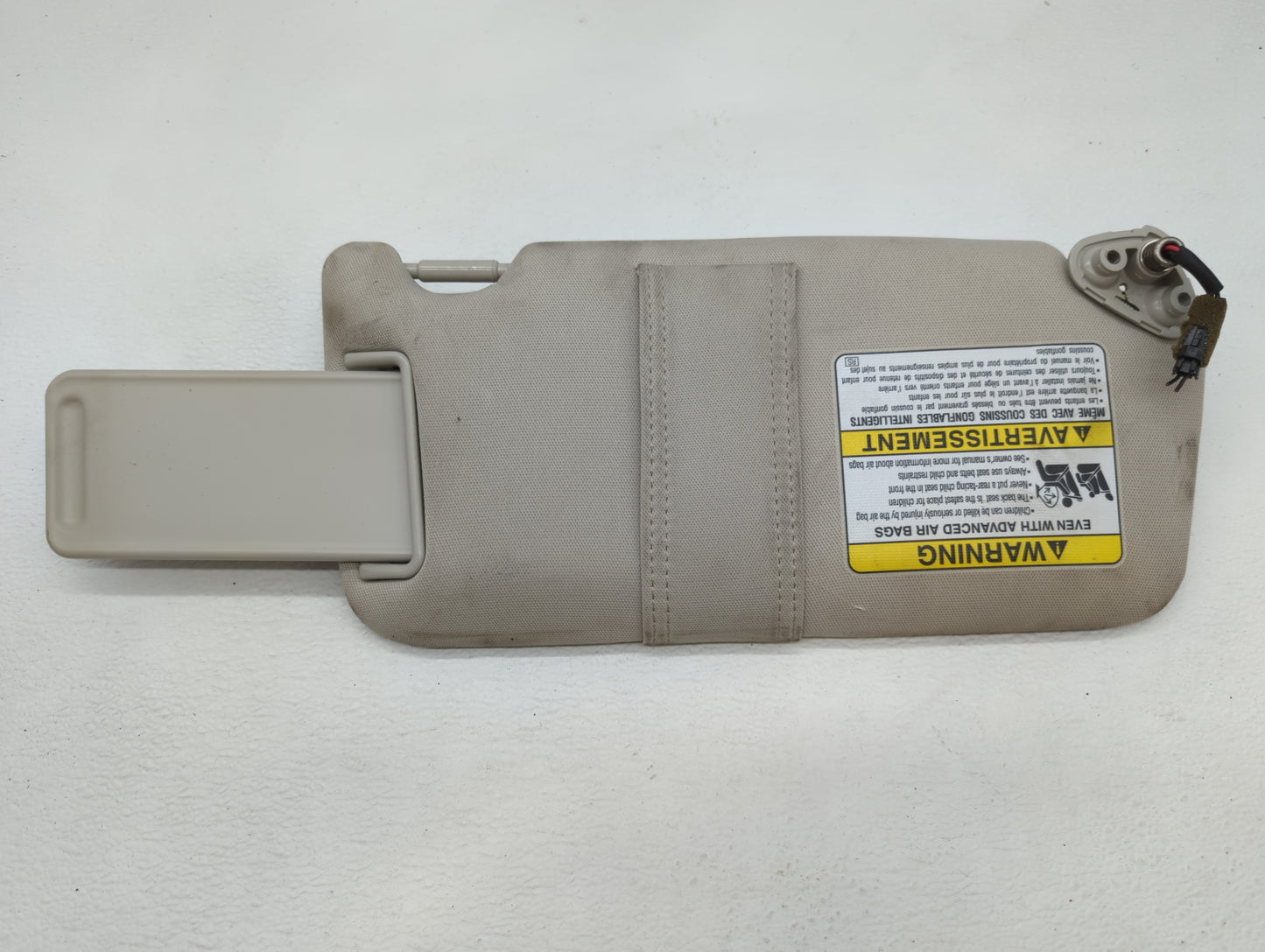 2010-2014 Subaru Legacy Sun Visor Shade Replacement Driver Left Mirror Fits Fits 2010 2011 2012 2013 2014 OEM Used Auto Part
