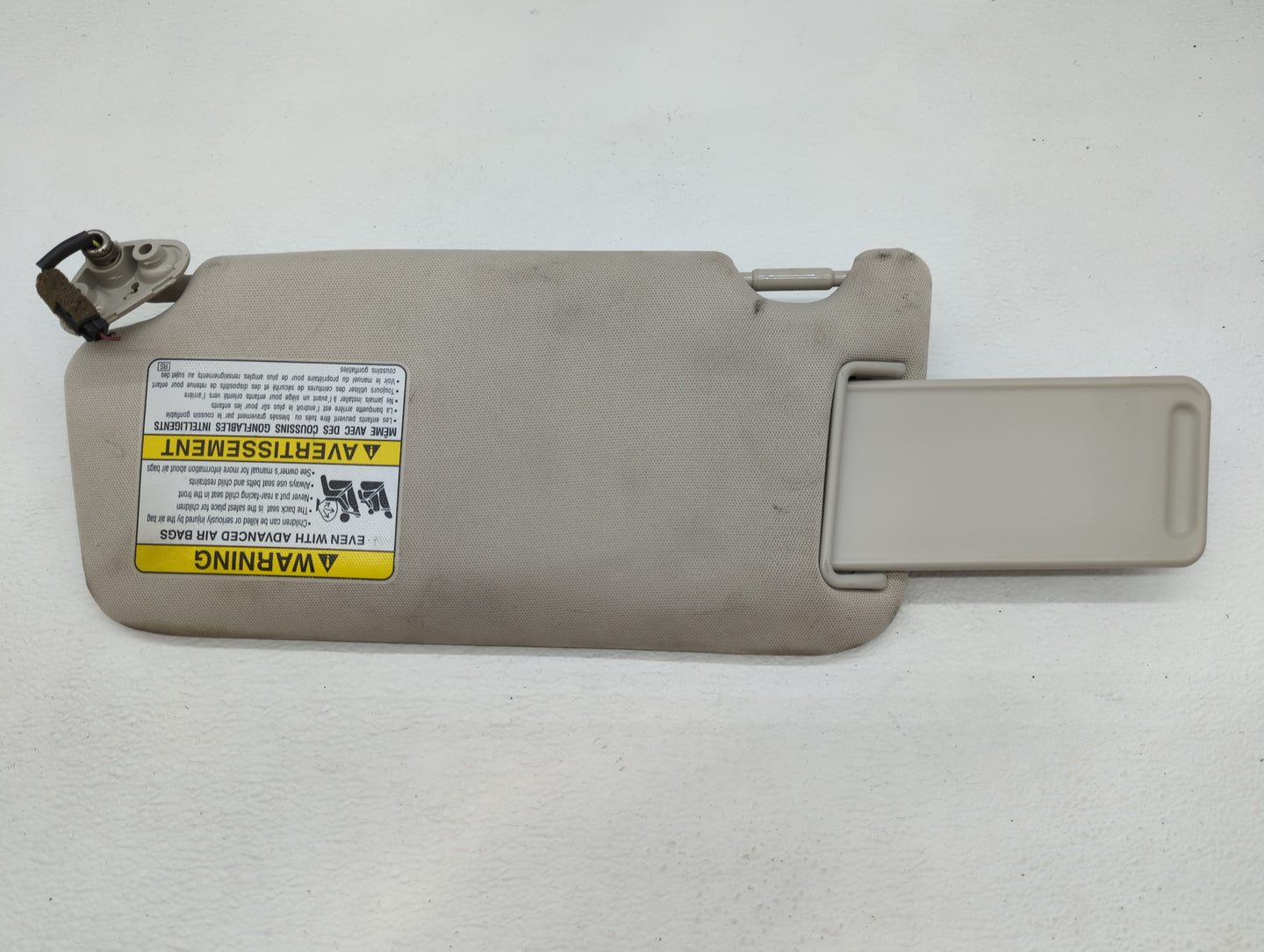 2010-2014 Subaru Legacy Sun Visor Shade Replacement Passenger Right Mirror Fits Fits 2010 2011 2012 2013 2014 OEM Used Auto 