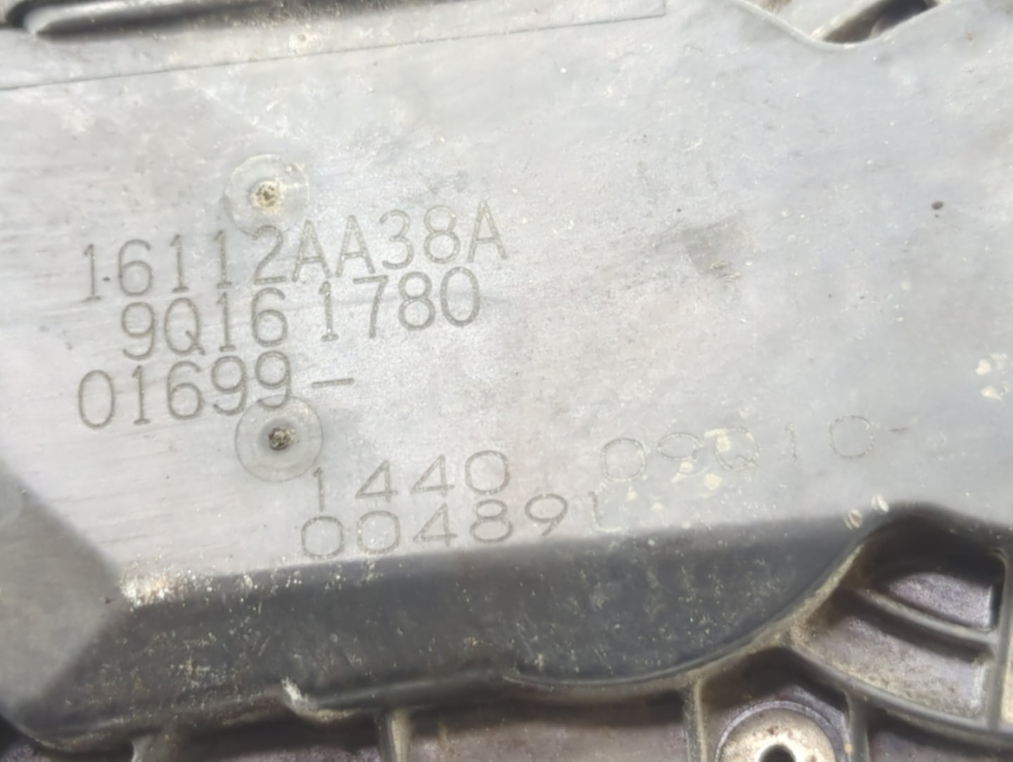 2013-2019 Subaru Legacy Throttle Body P/N:16112AA38A Fits Fits 2013 2014 2015 2016 2017 2018 2019 OEM Used Auto Parts - Oemu