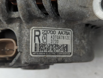 2013-2014 Subaru Legacy Alternator Replacement Generator Charging Assembly Engine OEM P/N:23700 AA78A Fits Fits 2013 2014 OEM Used Auto Parts