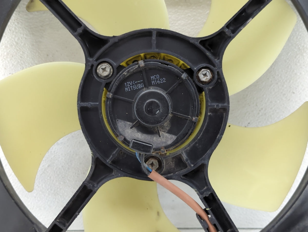 2005-2014 Subaru Legacy Left Radiator Fan Motor Assembly Black 612523 - Oemusedautoparts1.com