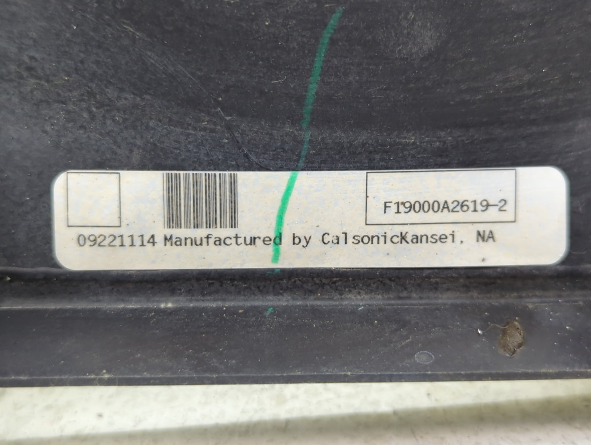 2005-2014 Subaru Legacy Left Radiator Fan Motor Assembly Black 612523 - Oemusedautoparts1.com