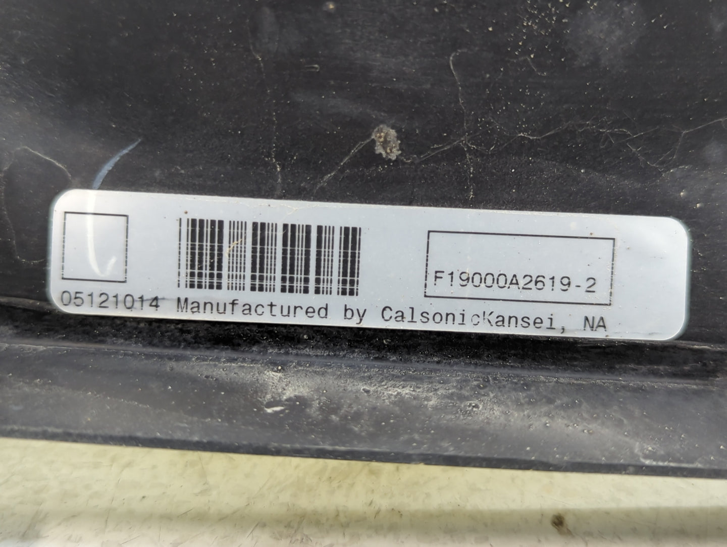 2005-2014 Subaru Legacy Left Radiator Fan Motor Assembly Cream 612630 - Oemusedautoparts1.com