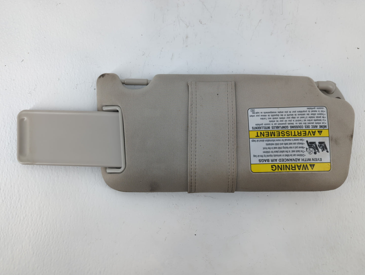 2010-2014 Subaru Legacy Sun Visor Shade Replacement Driver Left Mirror Fits Fits 2010 2011 2012 2013 2014 OEM Used Auto Part