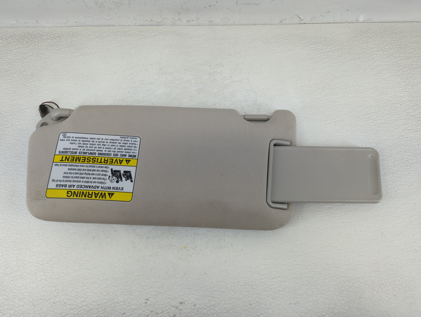 2010-2014 Subaru Legacy Sun Visor Shade Replacement Passenger Right Mirror Fits Fits 2010 2011 2012 2013 2014 OEM Used Auto 