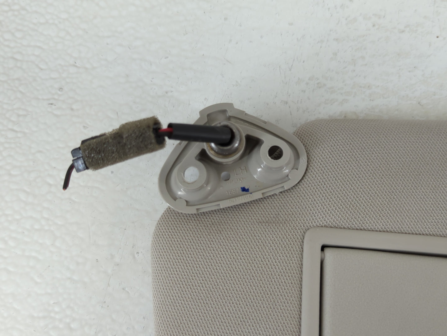 2010-2014 Subaru Legacy Sun Visor Shade Replacement Driver Left Mirror Fits Fits 2010 2011 2012 2013 2014 OEM Used Auto Part