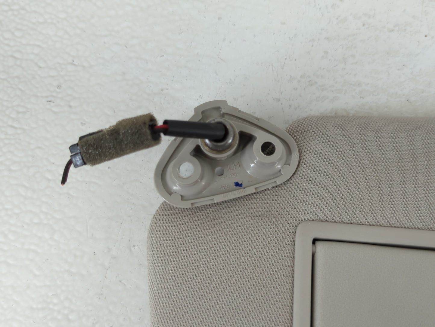 2010-2014 Subaru Legacy Sun Visor Shade Replacement Driver Left Mirror Fits Fits 2010 2011 2012 2013 2014 OEM Used Auto Part