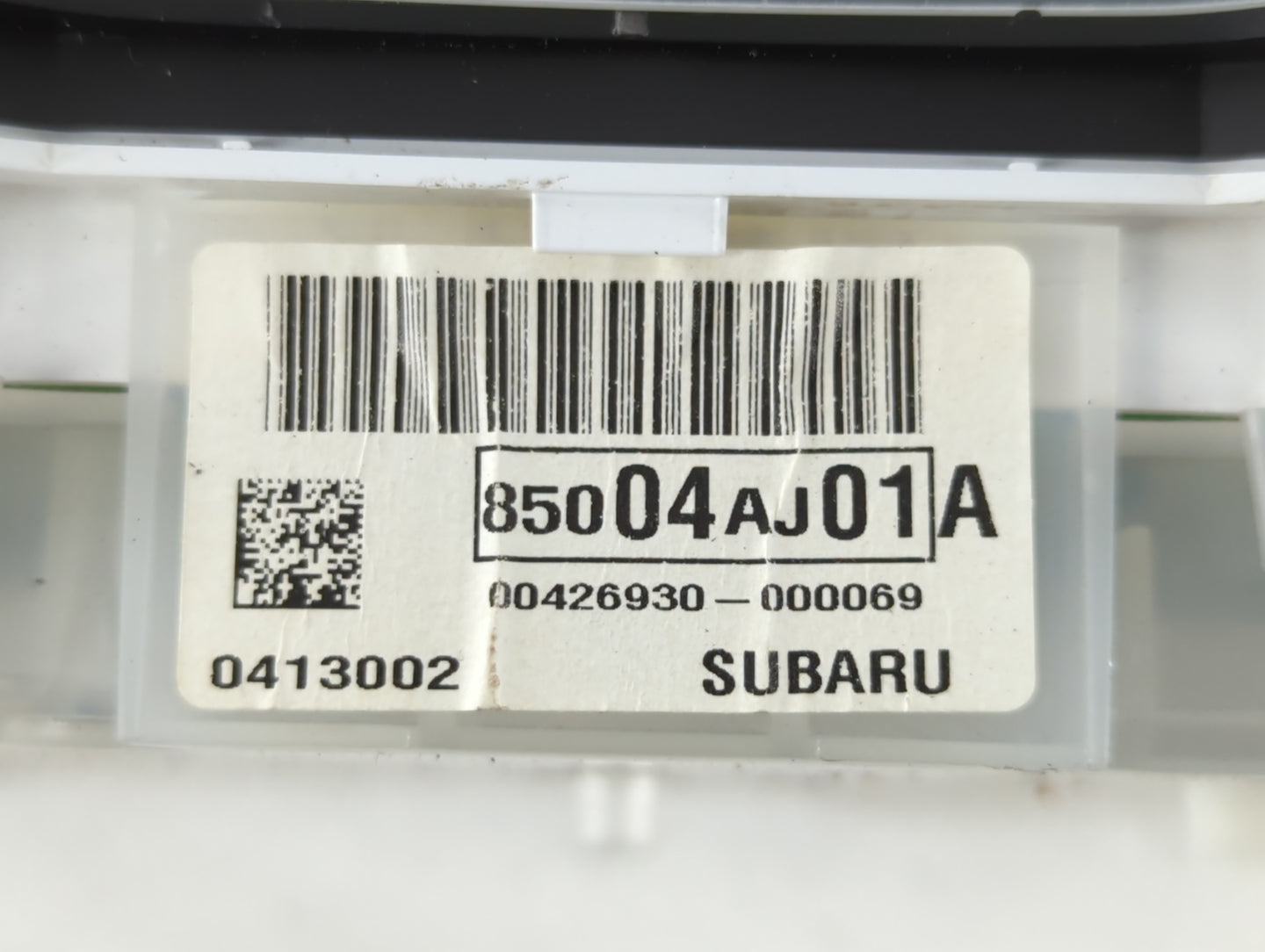 2013-2014 Subaru Legacy Instrument Cluster Speedometer Gauges P/N:85001AJ01A Fits Fits 2013 2014 OEM Used Auto Parts - Oemus