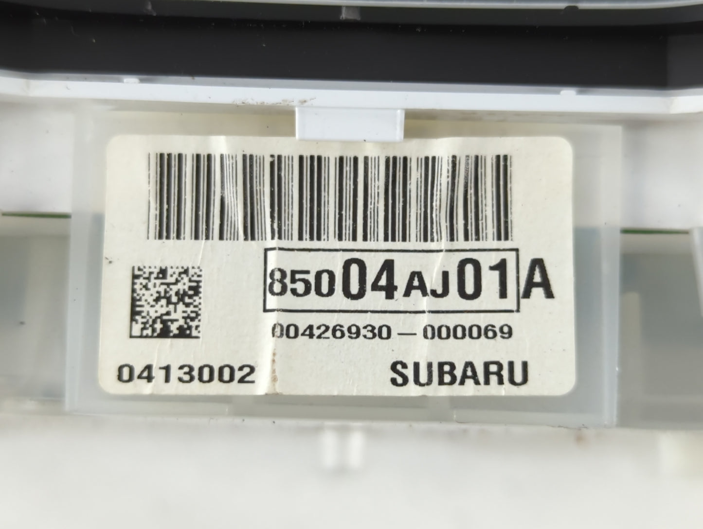 2013-2014 Subaru Legacy Instrument Cluster Speedometer Gauges P/N:85001AJ01A Fits Fits 2013 2014 OEM Used Auto Parts - Oemus