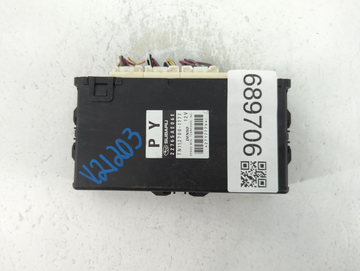 2013-2014 Subaru Legacy PCM Engine Control Computer ECU ECM PCU OEM P/N:22765AE06E 112700-1777 Fits Fits 2013 2014 OEM Used 