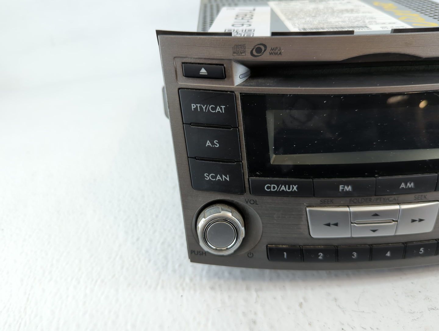 2012-2014 Subaru Legacy Am Fm Cd Player Radio Receiver - Oemusedautoparts1.com